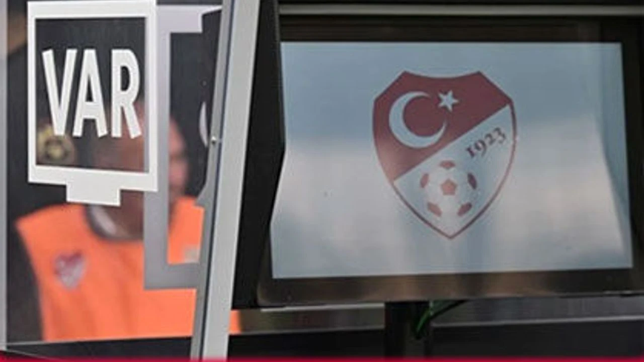 TFF'den yeni kurallar! VAR sistemi değişiyor