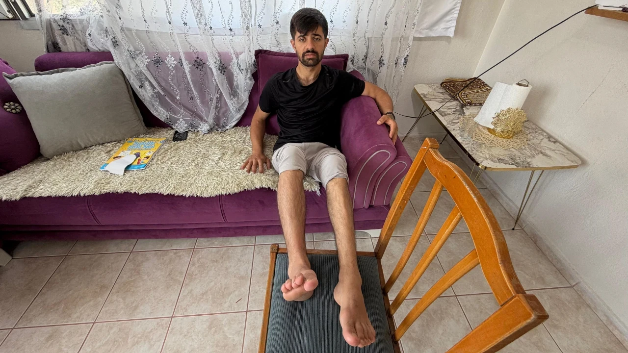 Diş ağrıyordu, bacağını kullanamaz hale geldi
