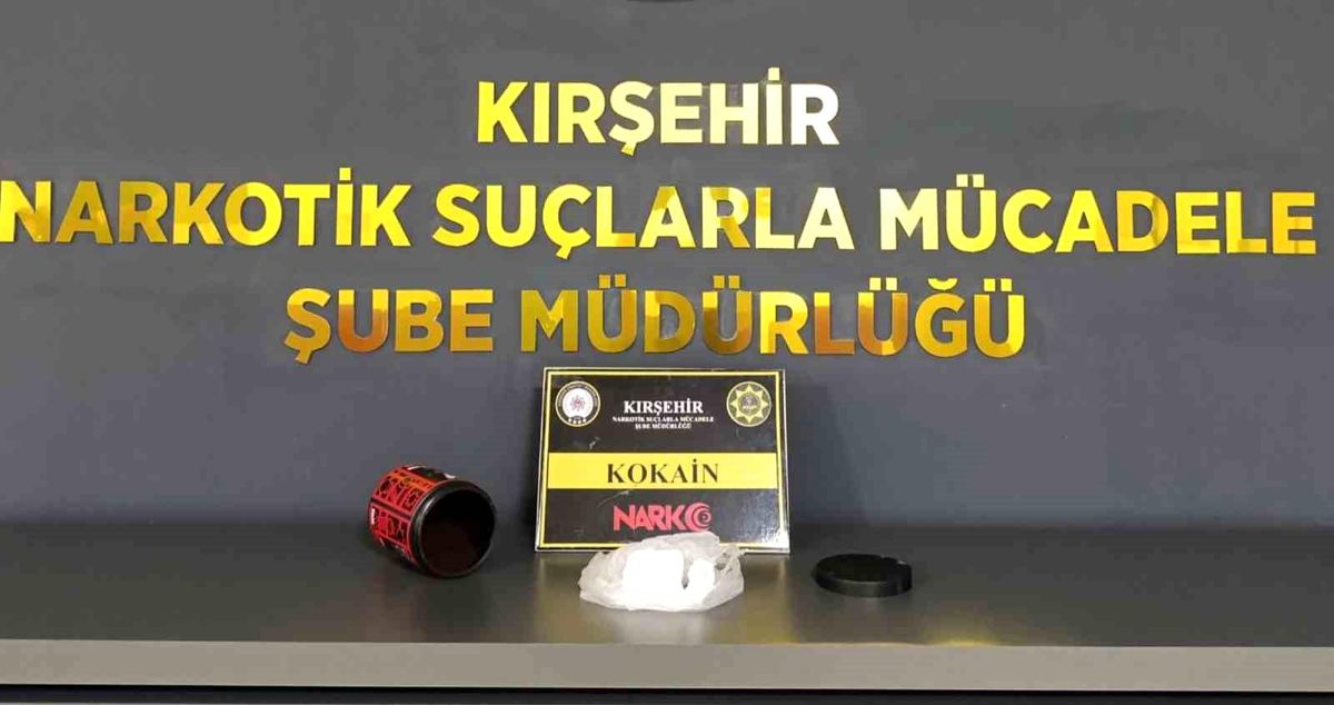 Kırşehir'de uyuşturucu operasyonu