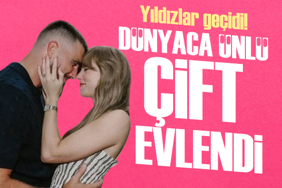 Taylor Swift ile Travis Kelce evlendi