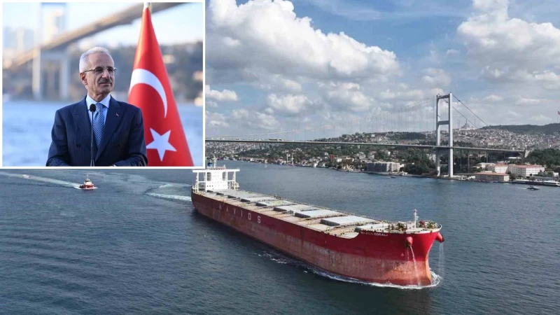 Bakan Uraloğlu duyurdu: Türk Boğazları geçiş ücretleri güncellendi