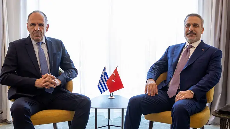 Dışişleri Bakanı Fidan, Yunan mevkidaşı Gerapetritis ile görüştü