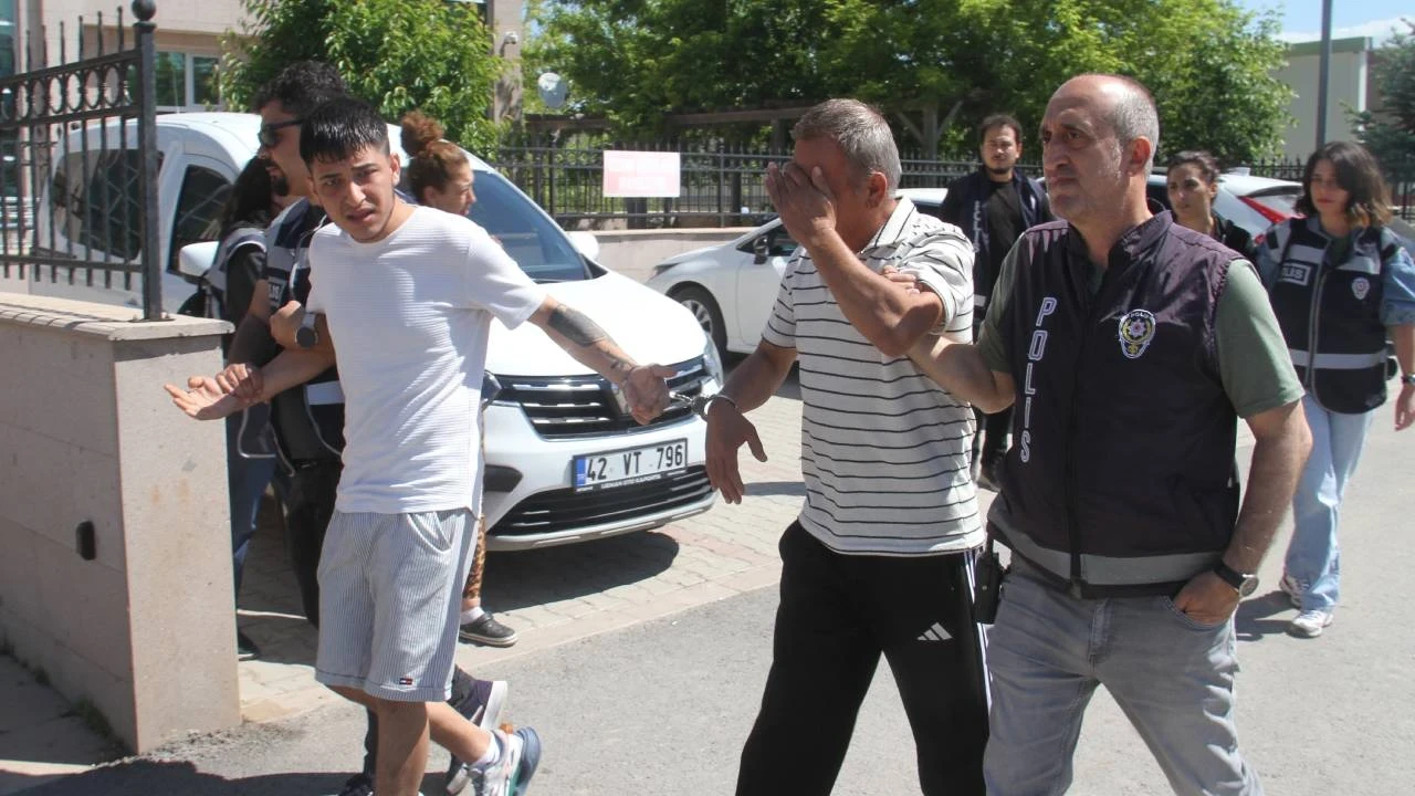 Konya'da sahte altın operasyonu: 5 şüpheli adliyede