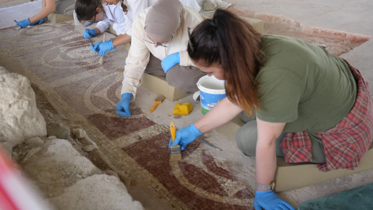 Karadeniz'in Efes'inde binlerce yıllık mozaikler gün yüzüne çıkacak