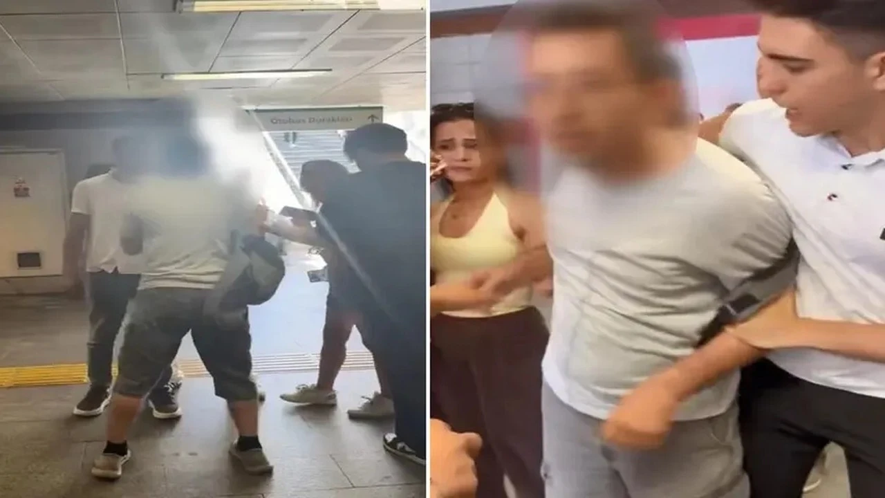 Metrobüs durağında sapık alarmı! Vatandaşlar affetmedi! "Tüm gün fotoğrafımı çekmişsin!"