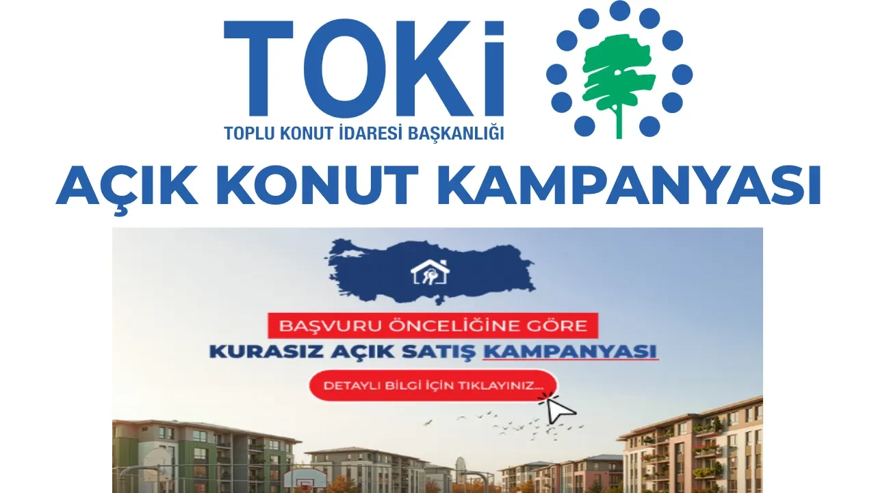 TOKİ kurasız konut kampanyası başvurusu 2026! Bursa, Ankara, Kahramanmaraş, Eskişehir, Kocaeli, Konya, Samsun hangi lle kaç konut yapılacak?