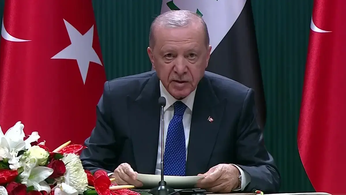 SON DAKİKA | Irak Başbakanı Ez-Zeydi ile ortak basın toplantısı... Cumhurbaşkanı Erdoğan'dan önemli açıklamalar