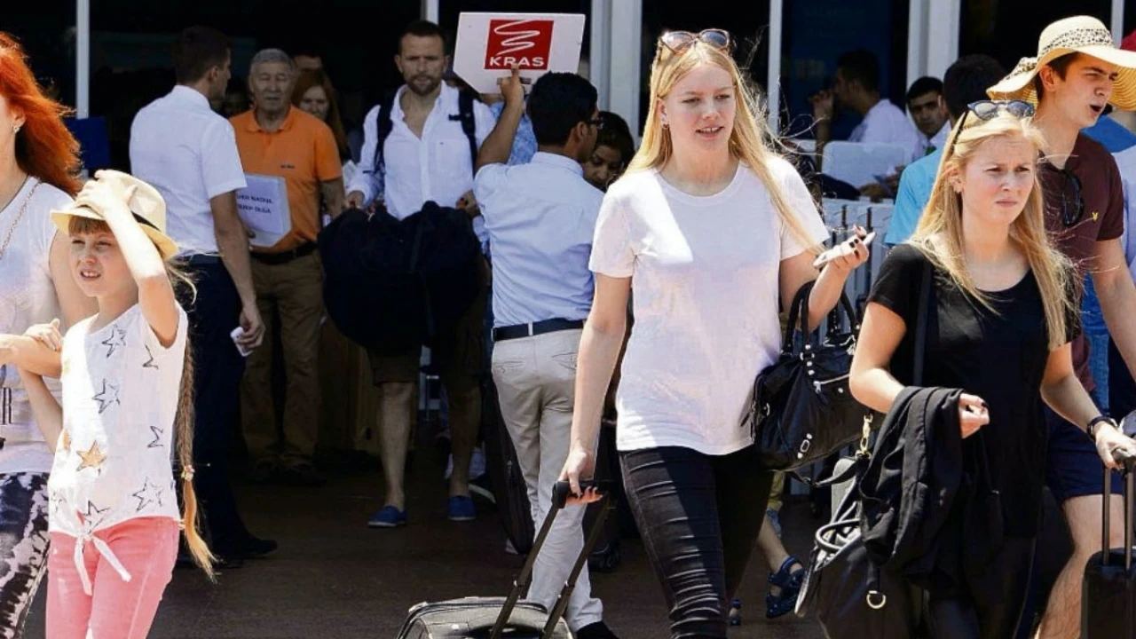 Turist sayısı mayıs ayında geriledi