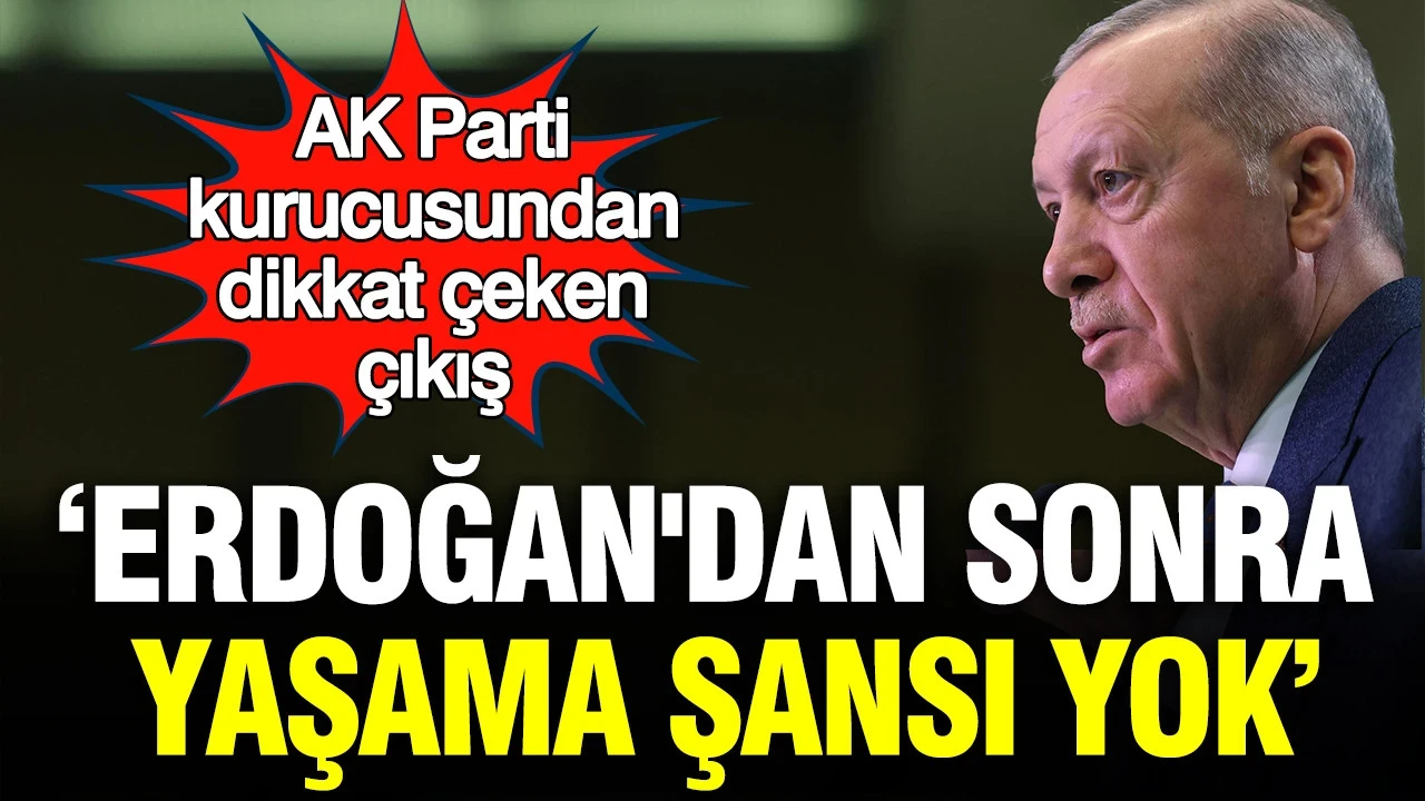 AK Parti kurucularından Hüseyin Çelik'ten AK Partilileri sarsacak çıkış: Erdoğan'dan sonra yaşama şansı yok