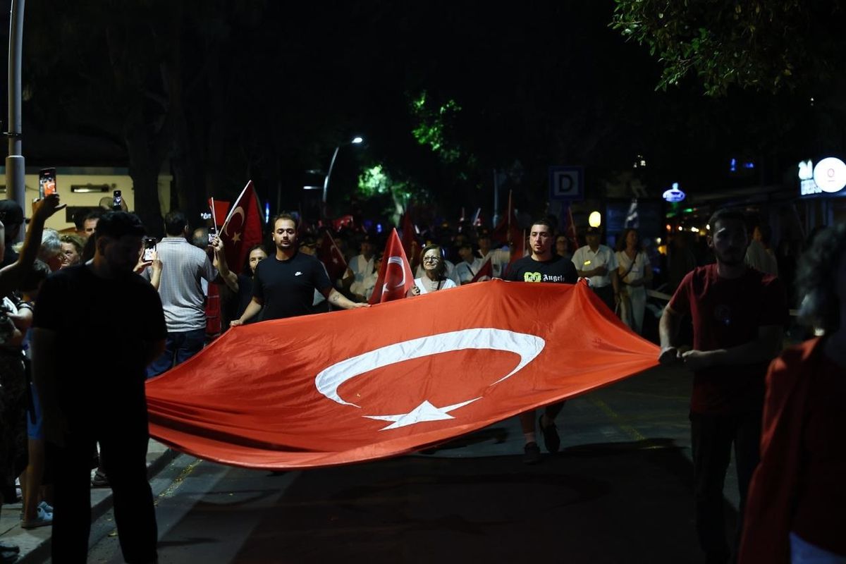 Bodrum'da 15 Temmuz Demokrasi ve Milli Birlik Günü Coşkuyla Anıldı
