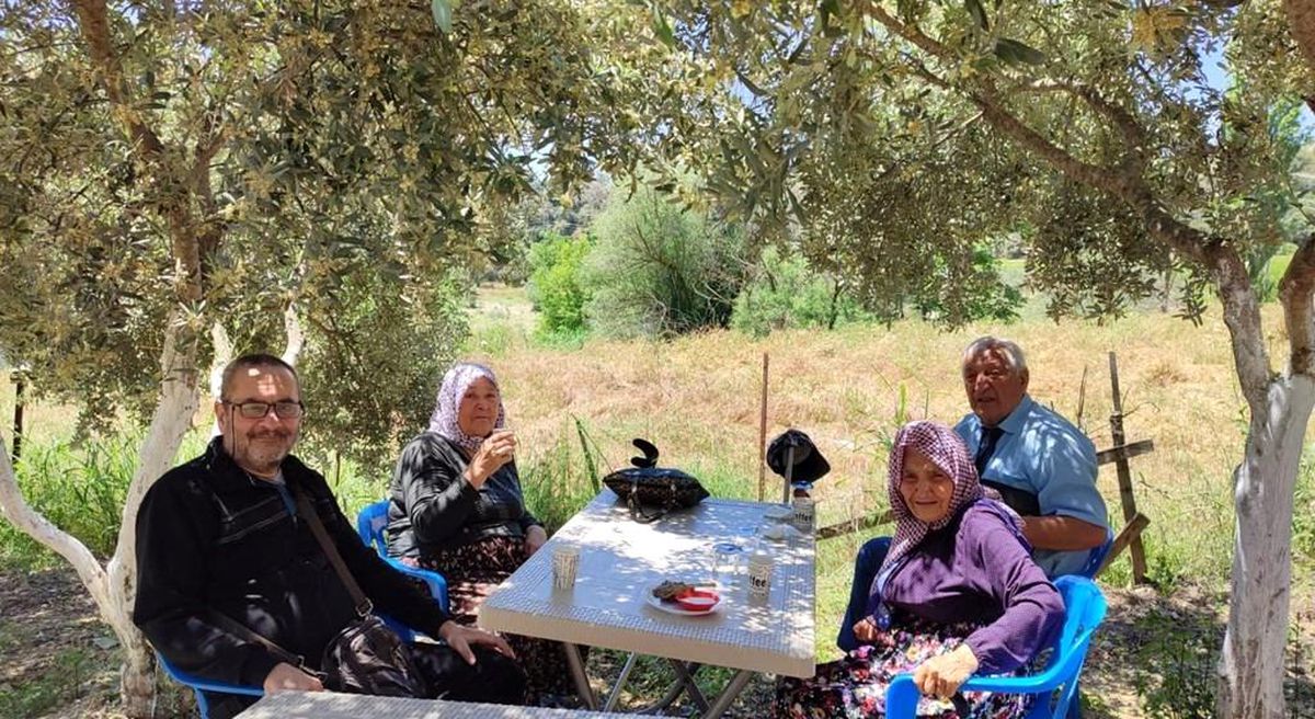 Salihli Huzurevi sakinleri doğayla buluştu
