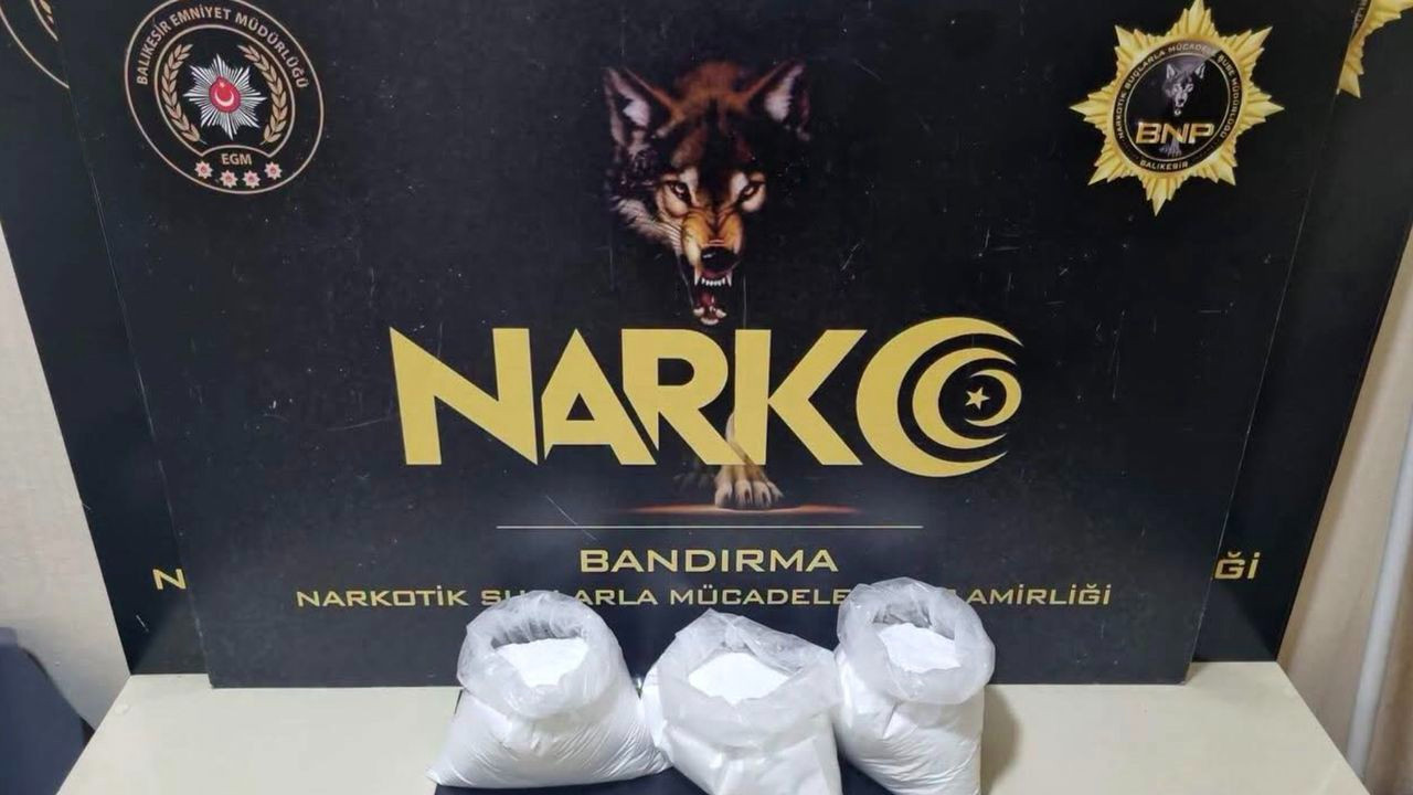 Bandırma’da narkotik operasyonu: 6 tutuklama