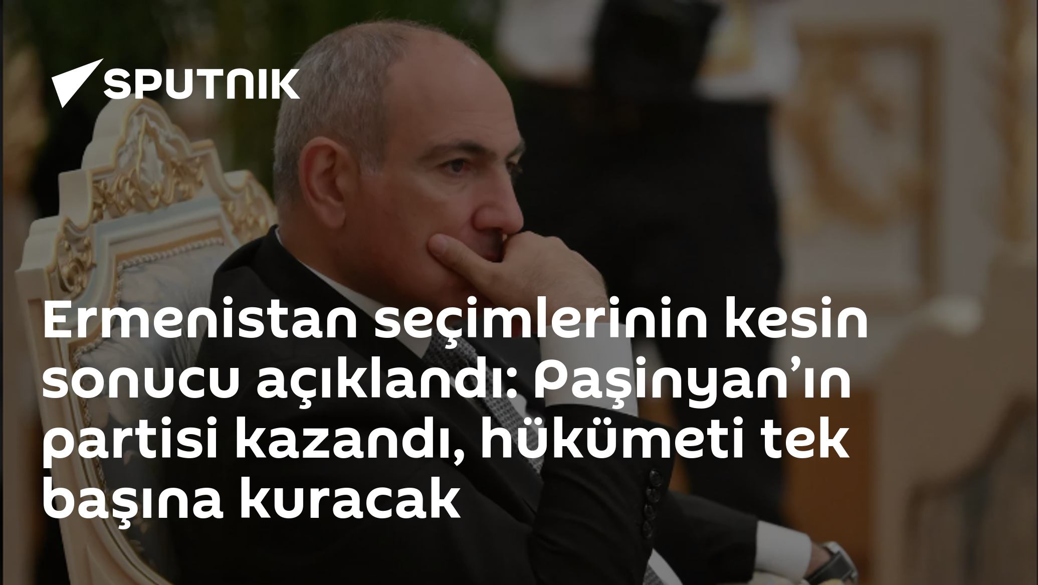 Ermenistan seçimlerinin kesin sonucu açıklandı: Paşinyan’ın partisi kazandı, hükümeti tek başına kuracak