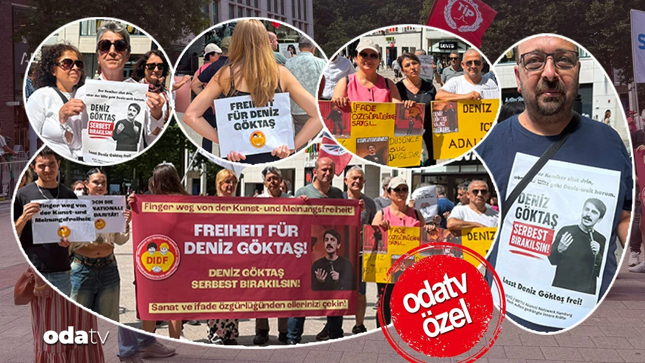 Almanya'da Deniz Göktaş protestosu: 'Hikayesi stand-up'ı aştı'