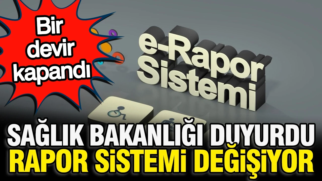 Sağlık Bakanlığı'ndan istirahat raporu düzenlemesi: Sistem değişti
