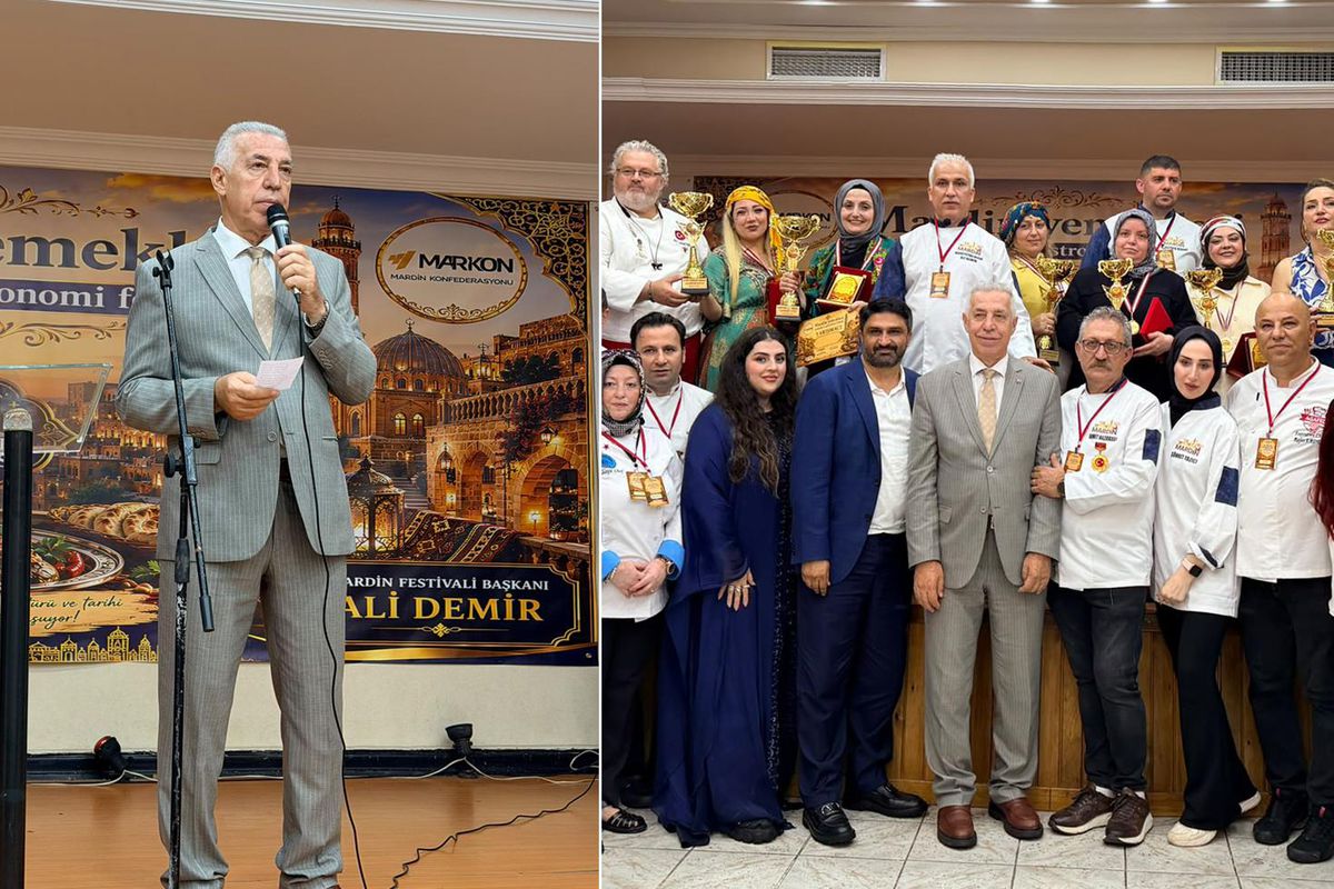 MARKON'un gastronomi festivalinde Mardin lezzetleri buluştu! Başkan İbrahim Biter'den anlamlı mesaj