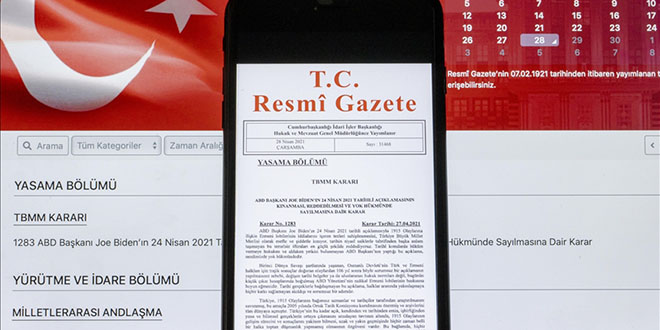 RG'de yayımlandı: İki ilin sınırı yeniden belirlendi