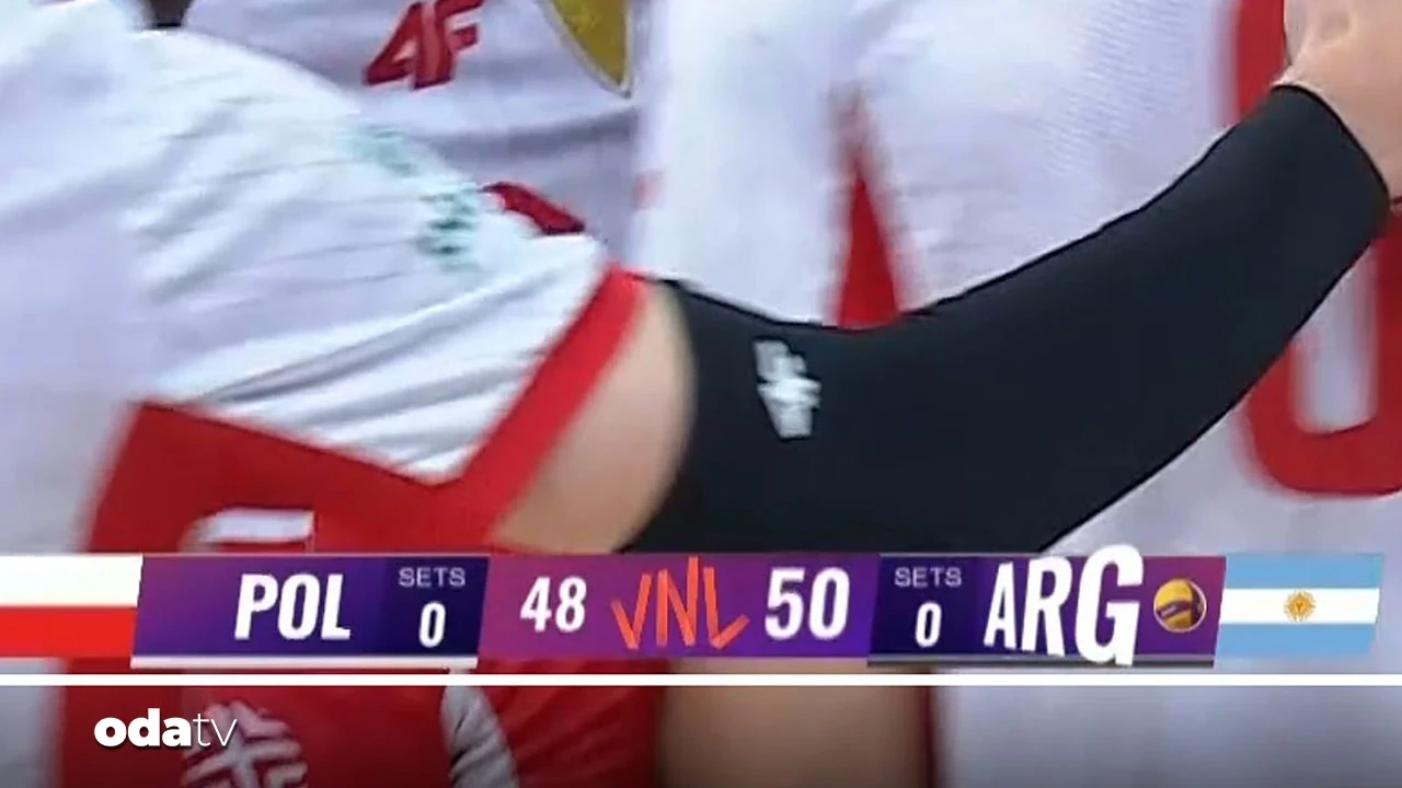 VNL'de tarihi set: Bir saat sürdü