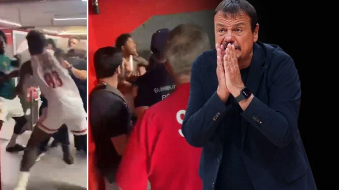 Yunanistan finalinde salon karıştı! Kupa Olympiakos'un, isyan Ergin Ataman'ın!