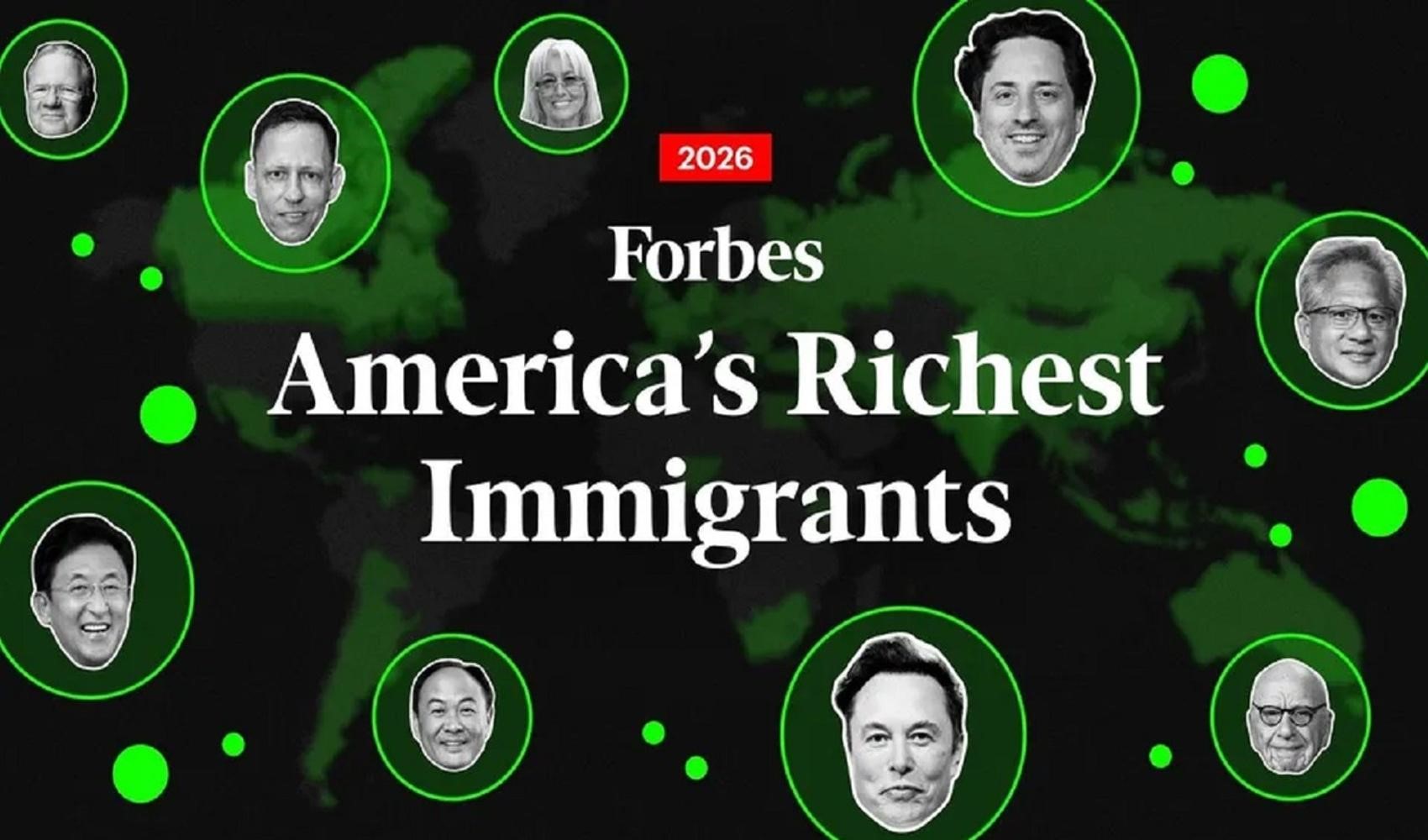 Forbes'un en zengin göçmenler listesinde iki Türk