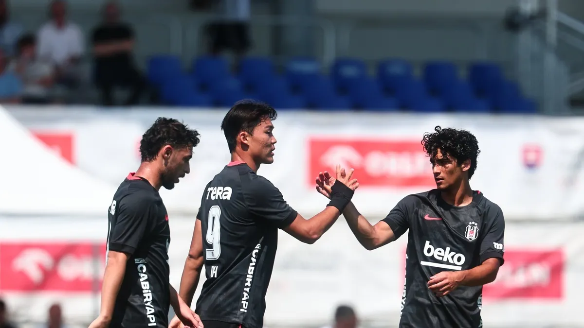 Beşiktaş hazırlık maçında berabere kaldı!
