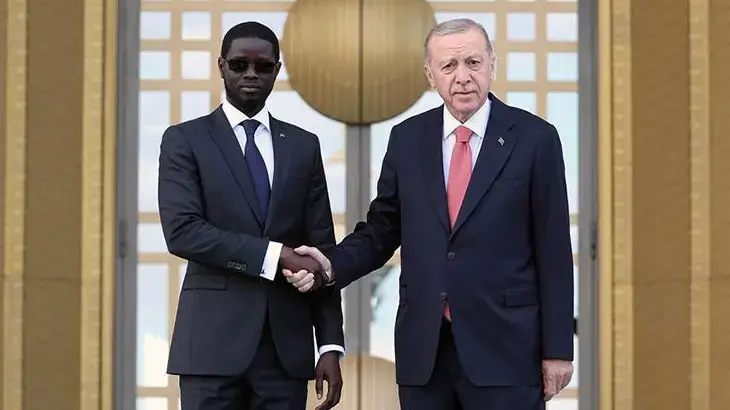 Cumhurbaşkanı Erdoğan, Senegal Cumhurbaşkanı Bassirou Diomaye Faye ile görüştü