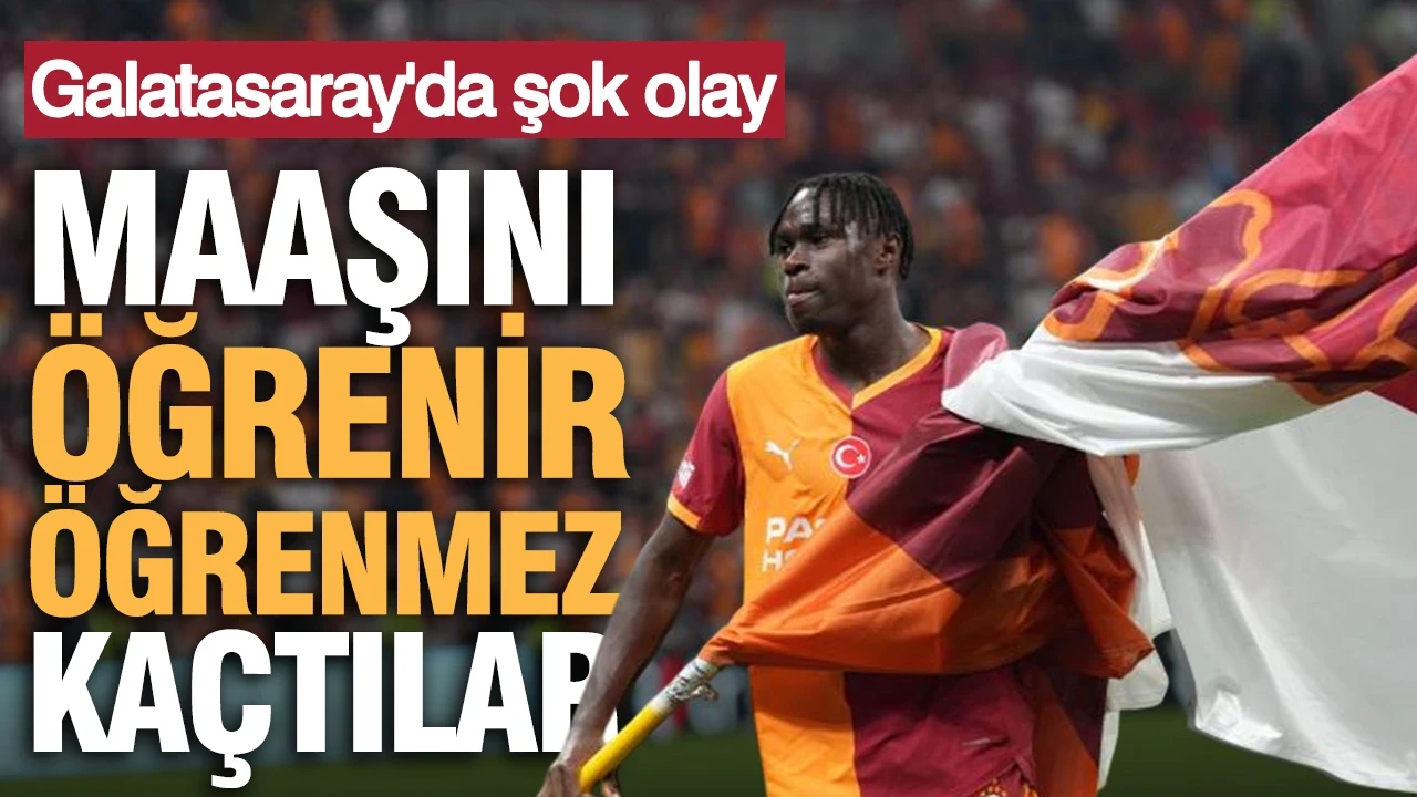 Galatasaray'da şok olay: Wilfried Singo'nun maaşını öğrenir öğrenmez kaçtılar