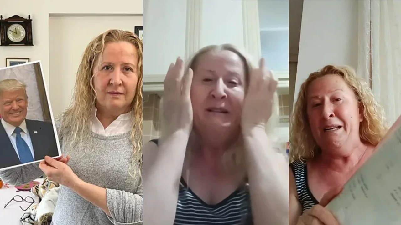 Necla Özmen, Trump ile görüşemeyince gözyaşlarına boğuldu