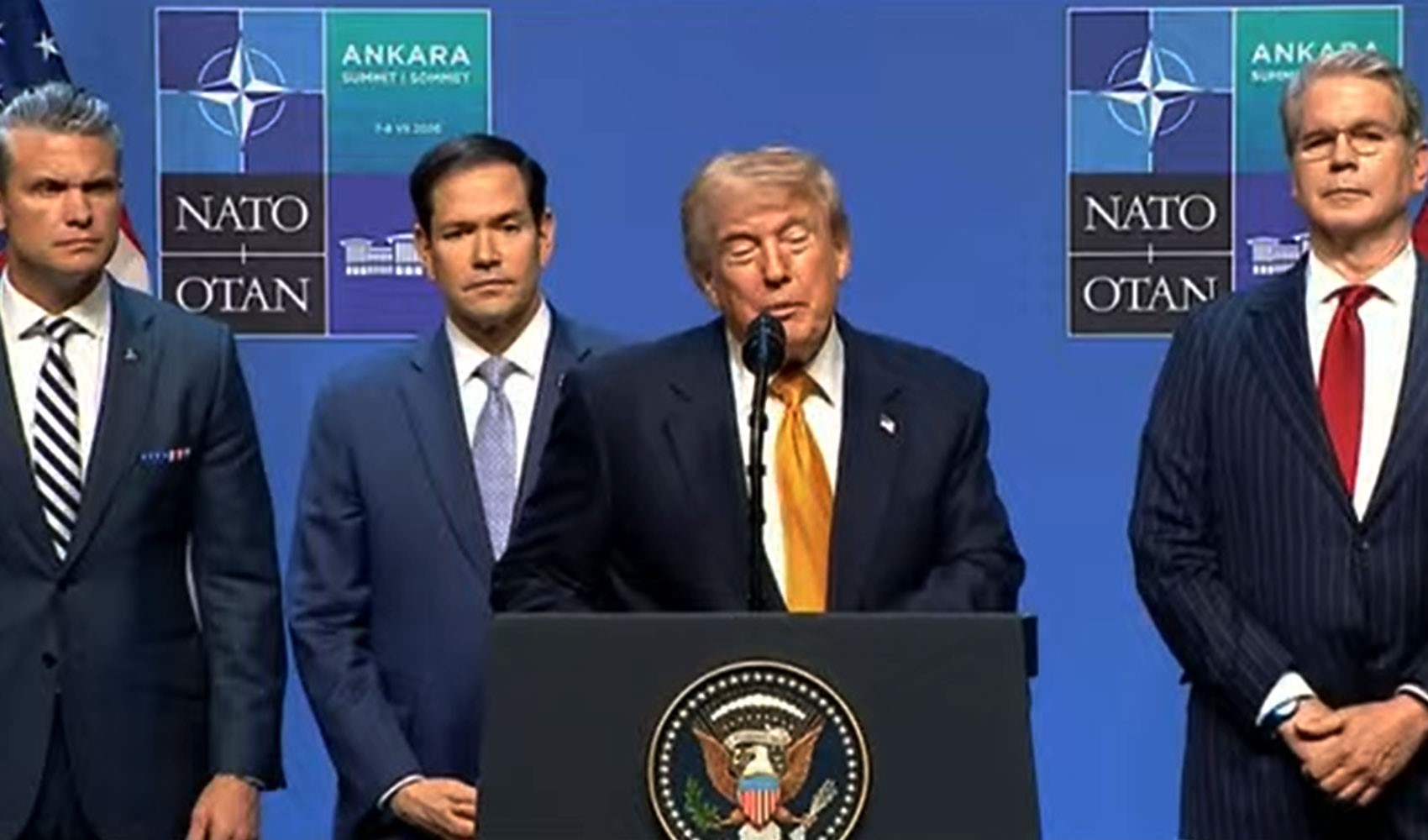 ABD Başkanı Donald Trump'tan açıklamalar: NATO Zirvesi ardından