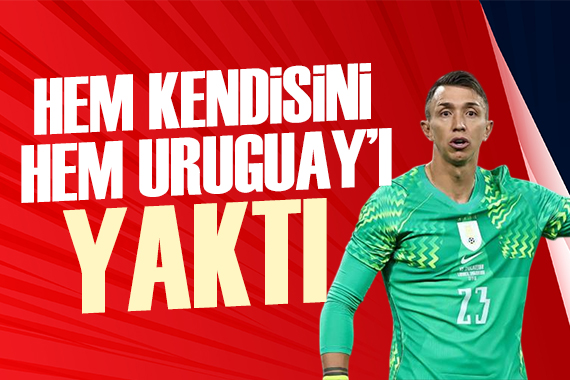Hem kendisini hem Uruguay'ı yaktı | Spor manşetleri