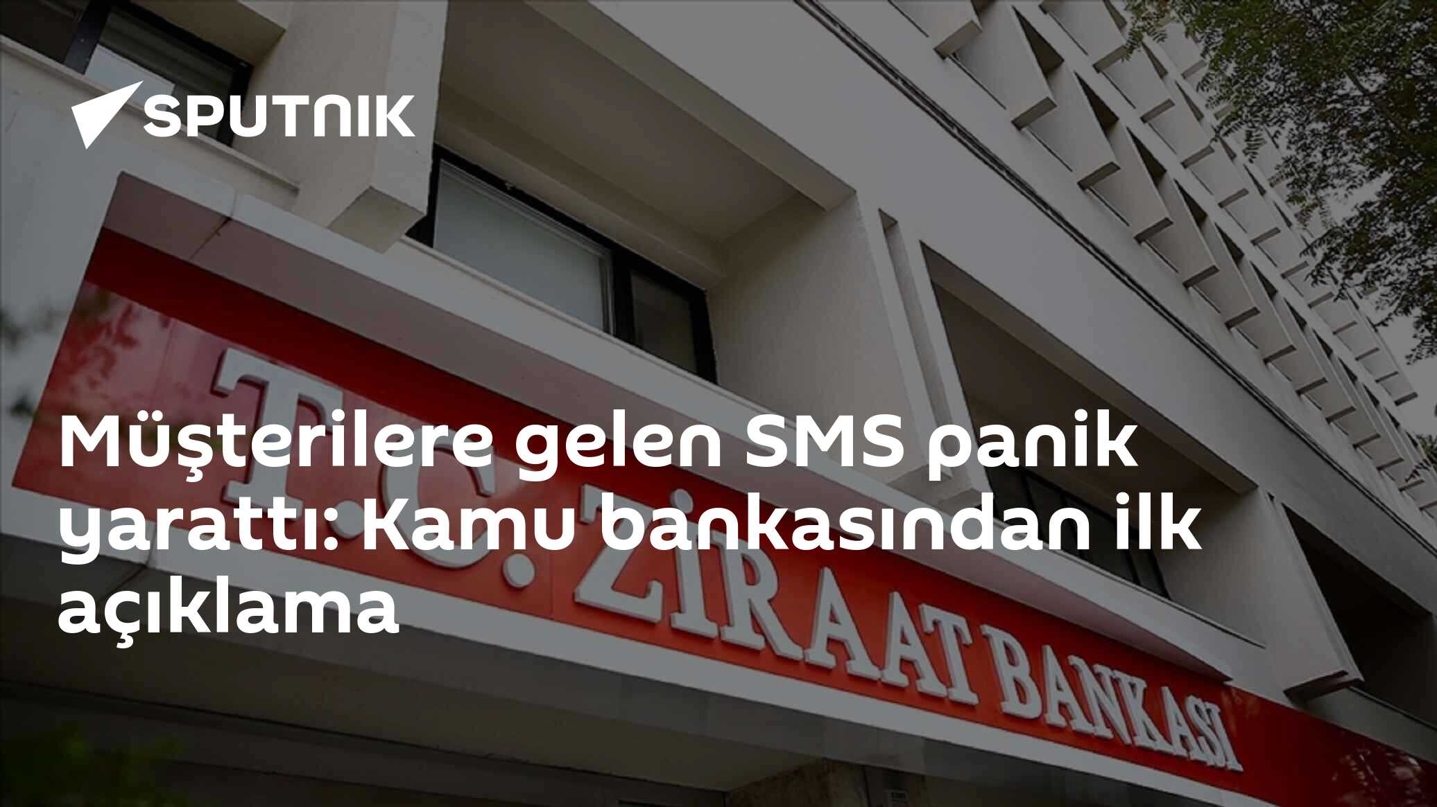 Müşterilere gelen SMS panik yarattı: Kamu bankasından ilk açıklama