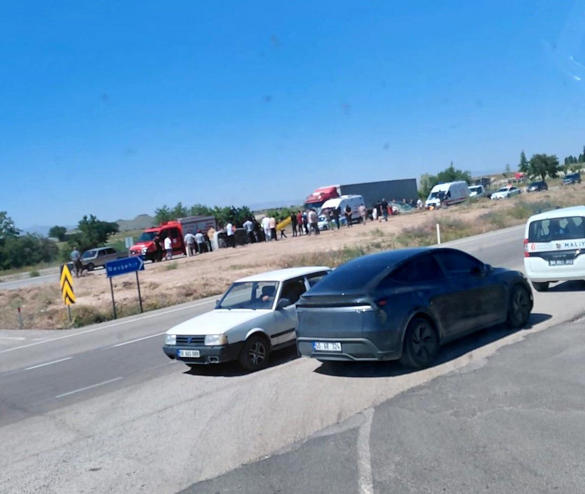Nevşehir'de trafik kazası: 4 yaralı