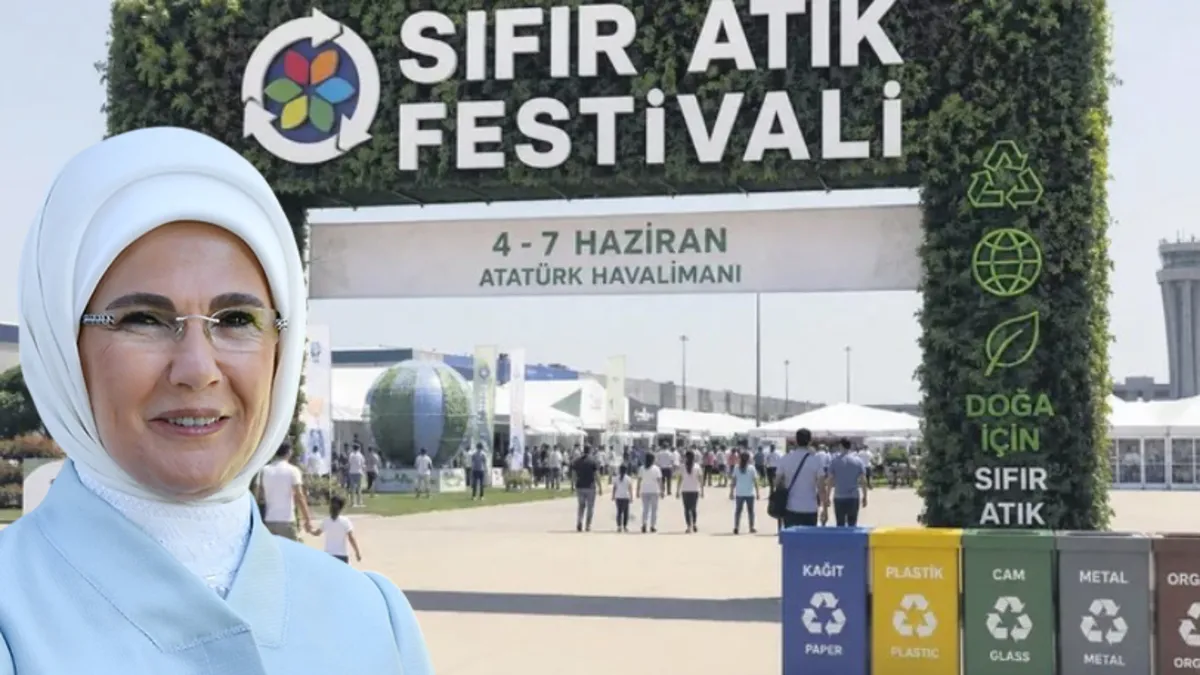 Sıfır Atık Festivali Emine Erdoğan'ın liderliğinde başladı! Ücretsiz konserler ve daha fazlası burada
