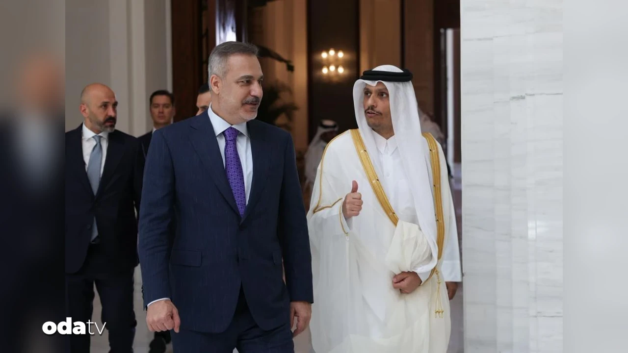 Doha'da kritik zirve: Hakan Fidan Katar Başbakanı ile görüştü