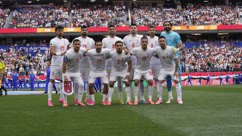 İran Milli Futbol Takımı Los Angeles'ta "mesaj" bıraktı!