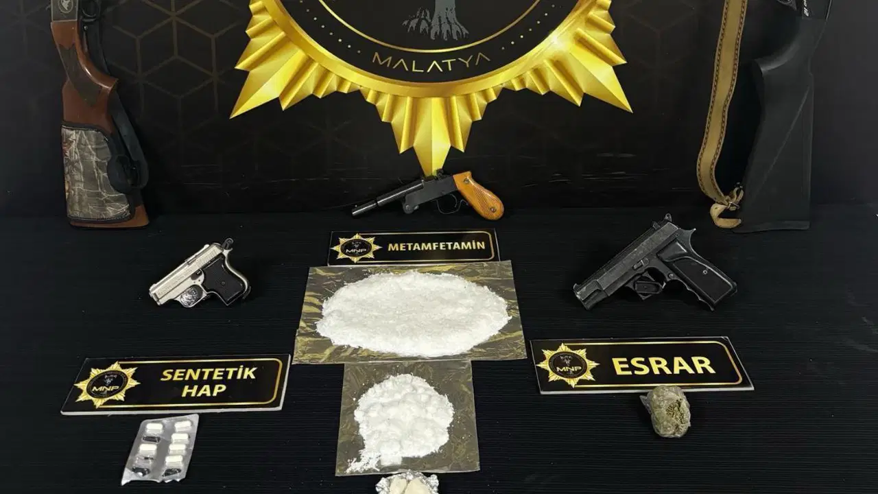 Ekiplerden Malatya'da uyuşturucu operasyonu: 7 tutuklama