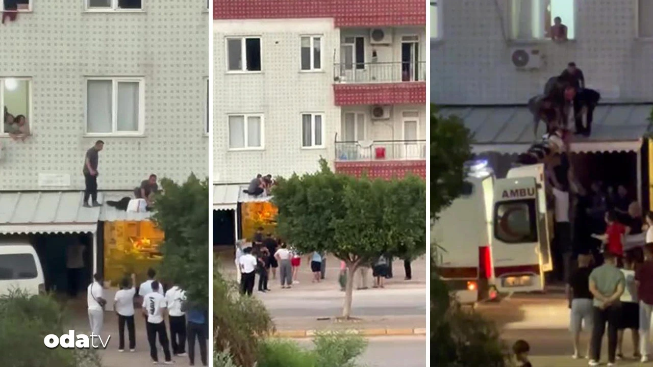 Cam silerken metrelerce yüksekten düştü: Mucize kurtuluş