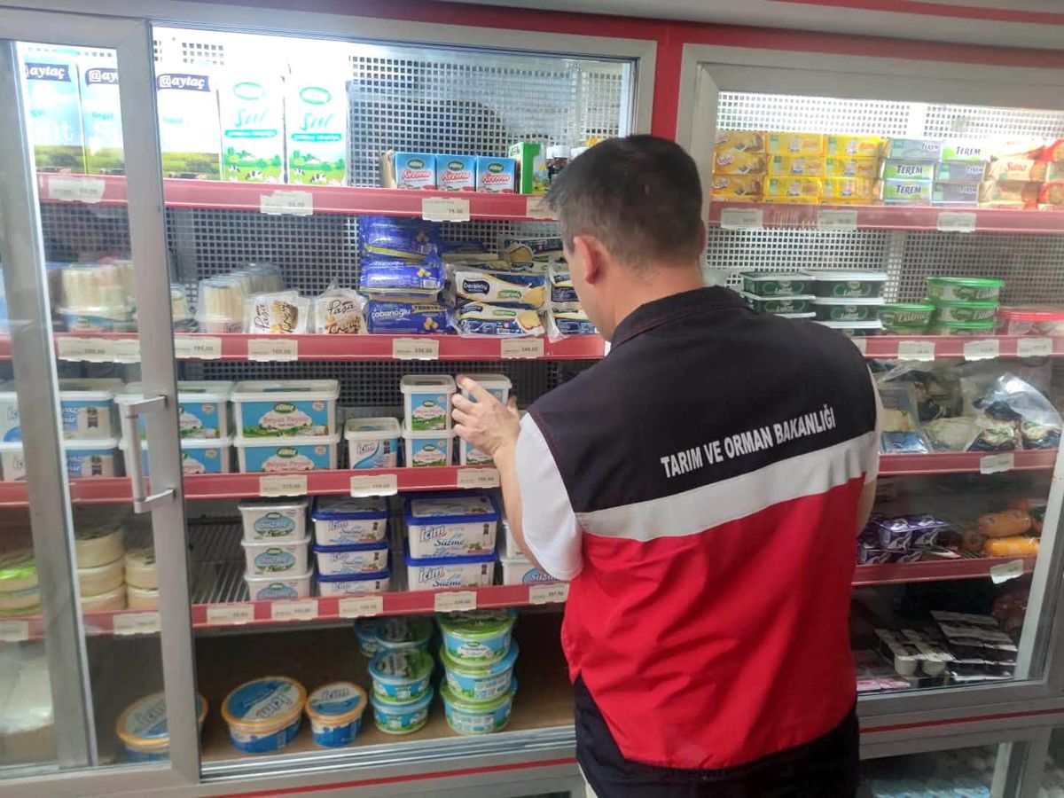 Hisarcık'ta gıda işletmelerine denetimler sürüyor