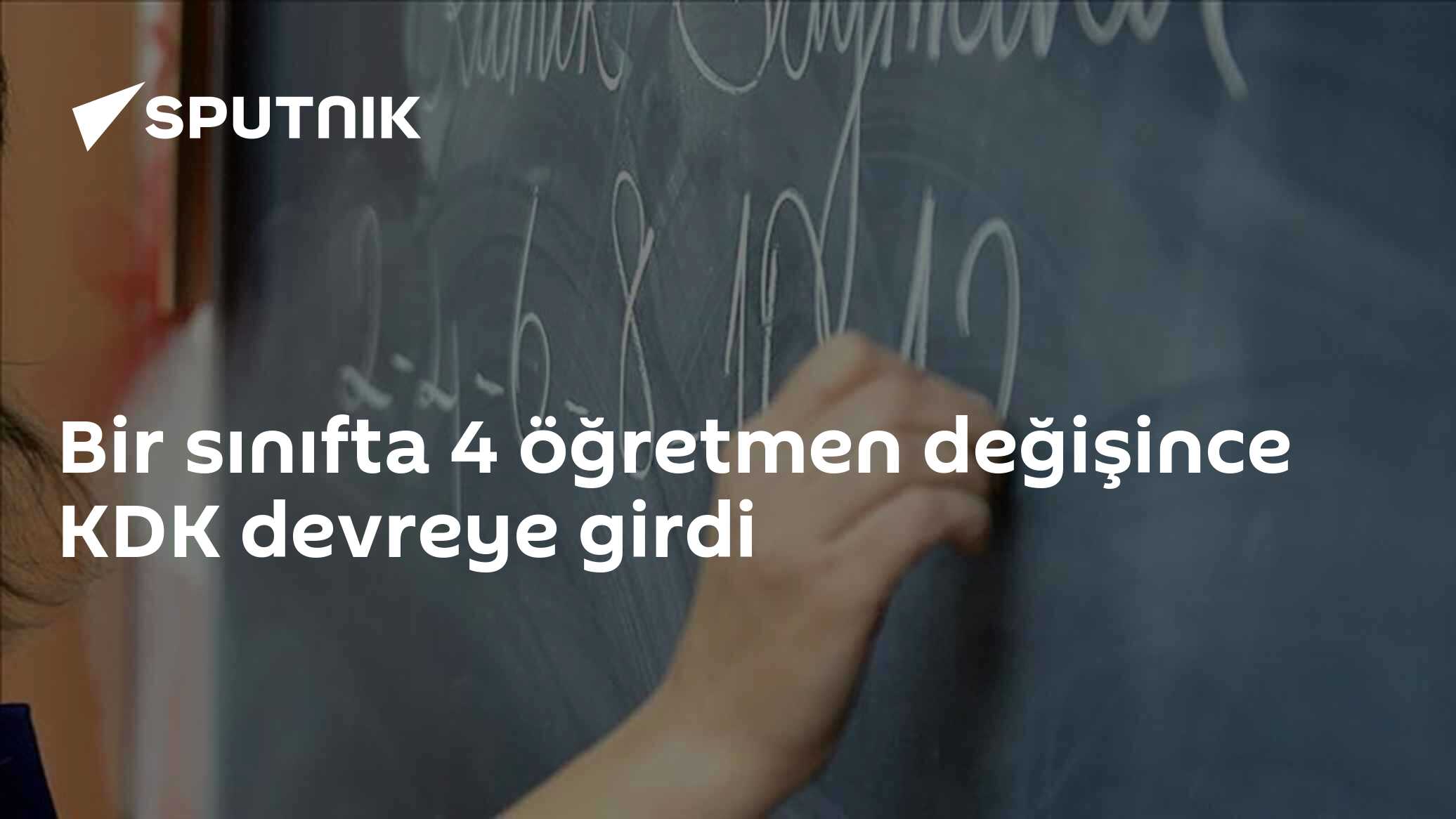 Bir sınıfta 4 öğretmen değişince KDK devreye girdi