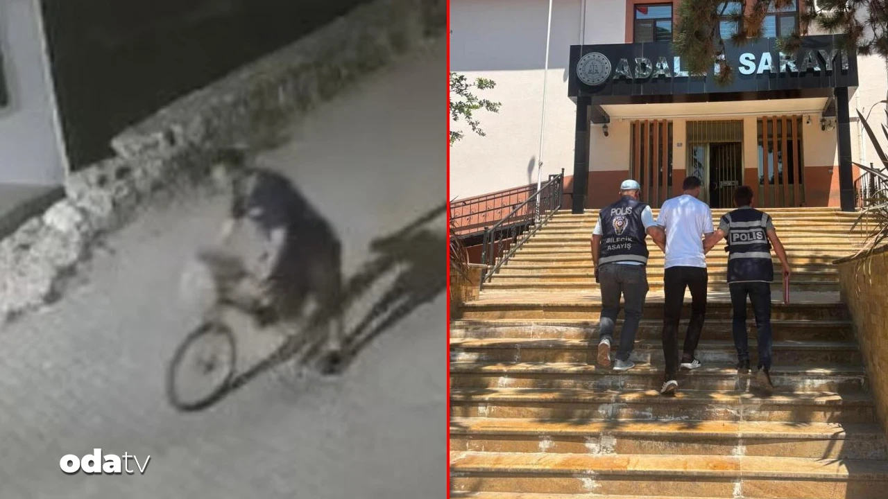 Bilecik'te telefon feneriyle hırsızlık: Ayakkabı ve bisikleti böyle çaldı