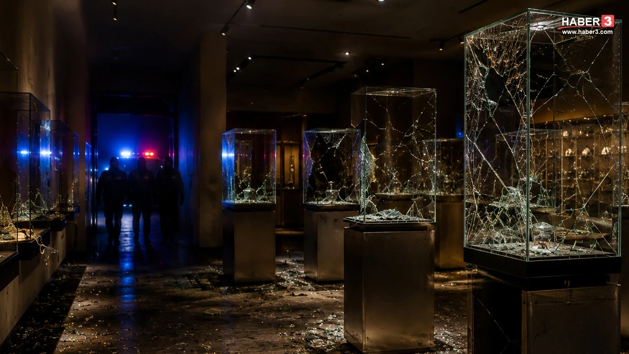 Louvre Müzesi'nden sonra bir müzede daha film gibi soygun!