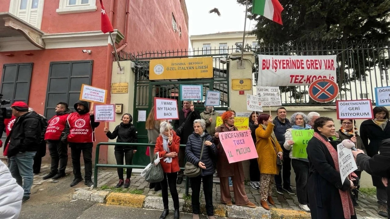 İtalyan Lisesi'nde sözleşme krizi: İki öğretmenin iş akdi feshedildi