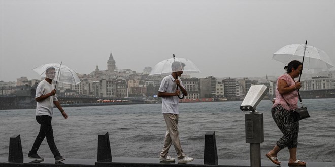 Meteoroloji'den 4 il için 'sarı' uyarı: Kuvvetli yağış bekleniyor