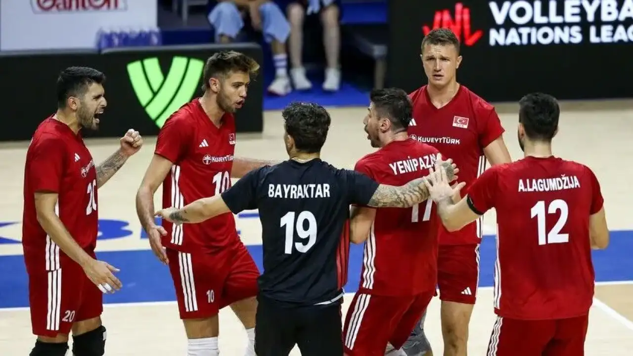 A Milli Erkek Voleybol Takımı Ukrayna'yı 3-2 mağlup etti