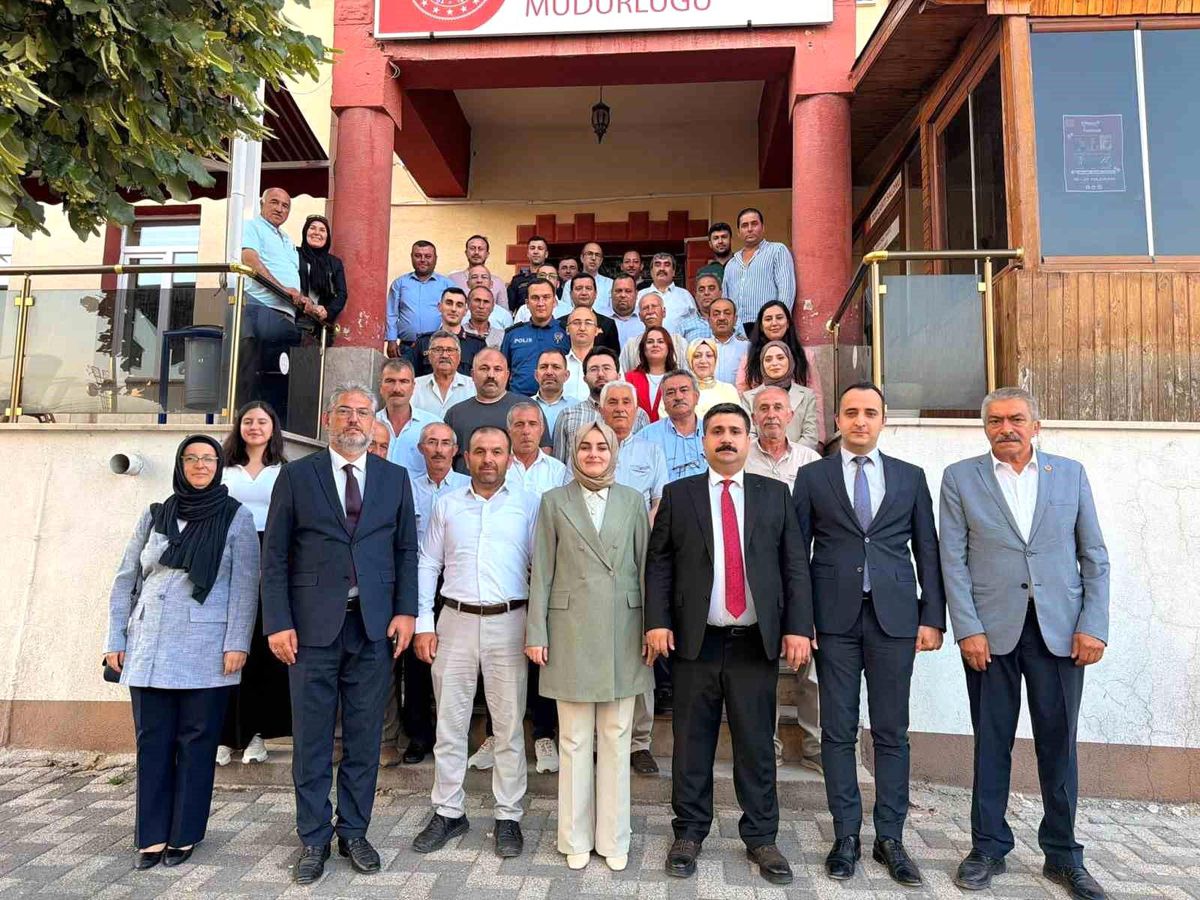Kaymakamı Odabaşı için veda yemeği programı düzenlendi