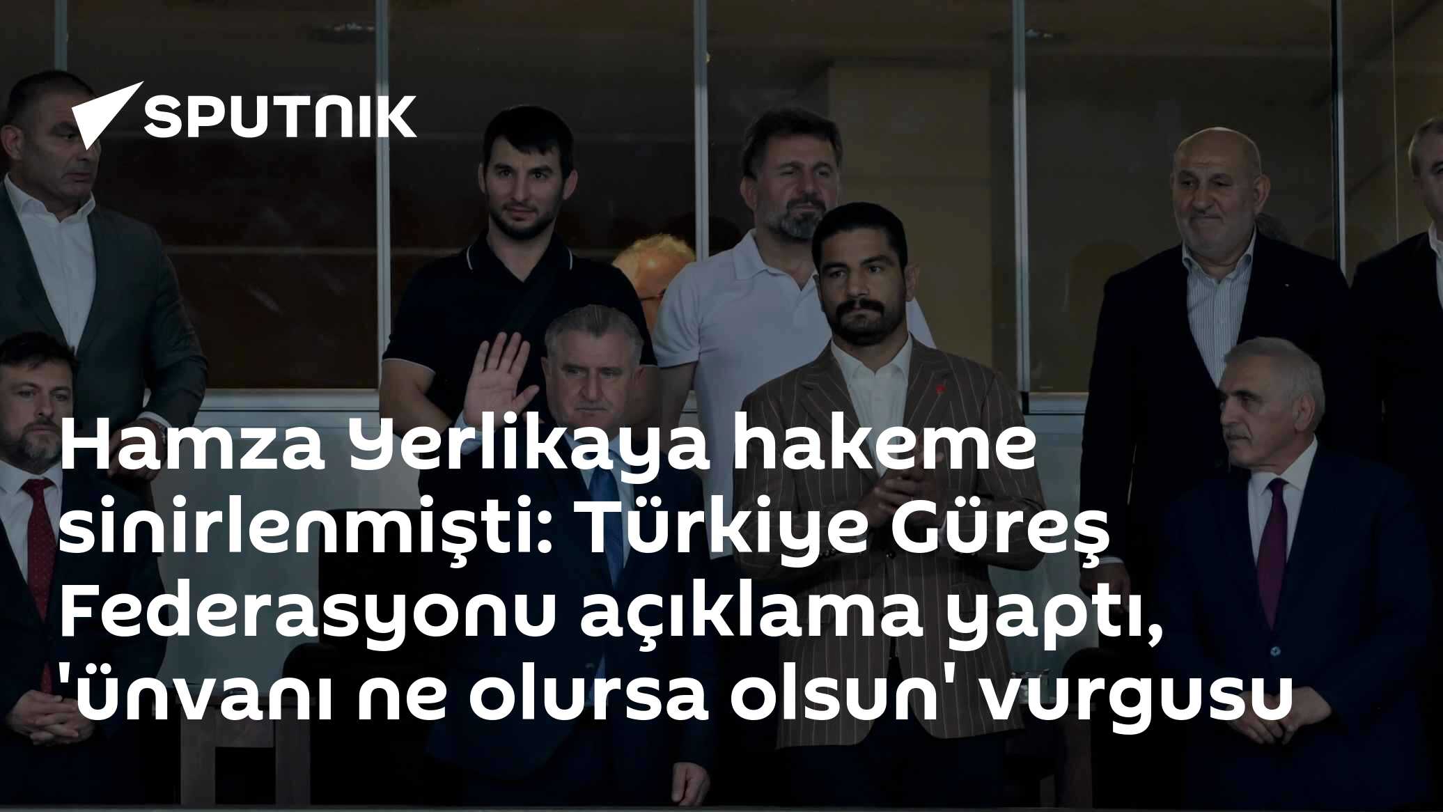 Hamza Yerlikaya hakeme sinirlenmişti: Türkiye Güreş Federasyonu açıklama yaptı, 'ünvanı ne olursa olsun' vurgusu