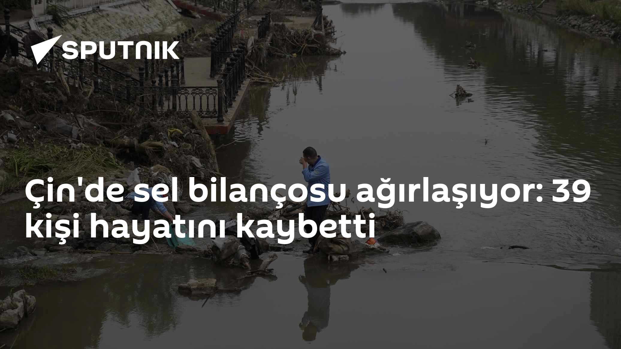 Çin'de sel bilançosu ağırlaşıyor: 39 kişi hayatını kaybetti