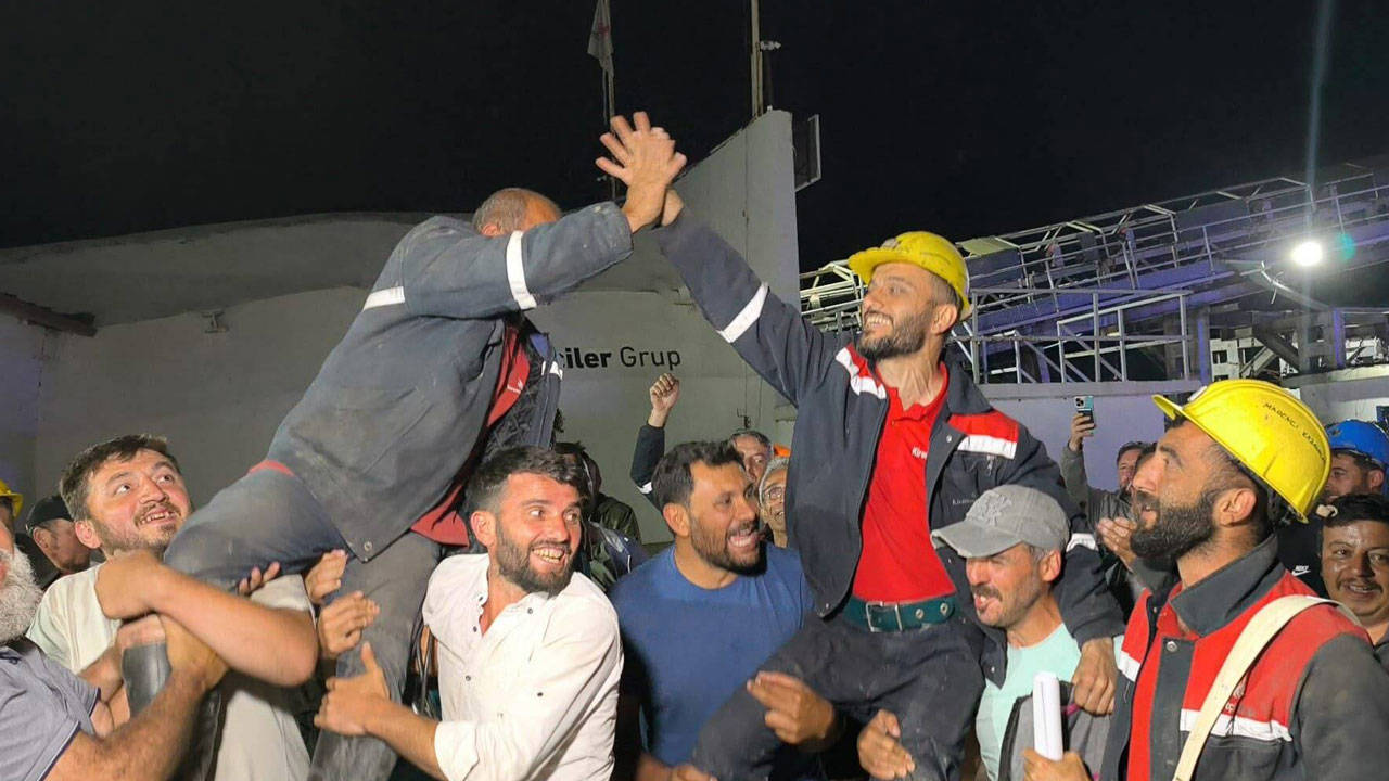 27 gündür direnişte olan Özşen Madencilik işçileri kazandı: Madenciler yeryüzüne çıktı