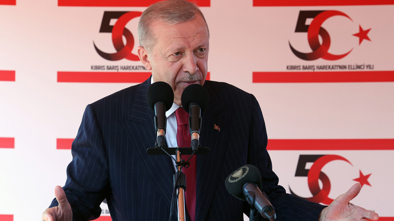 Cumhurbaşkanı Erdoğan: 'Kıbrıs Türk halkını asla yalnız bırakmayacağız'