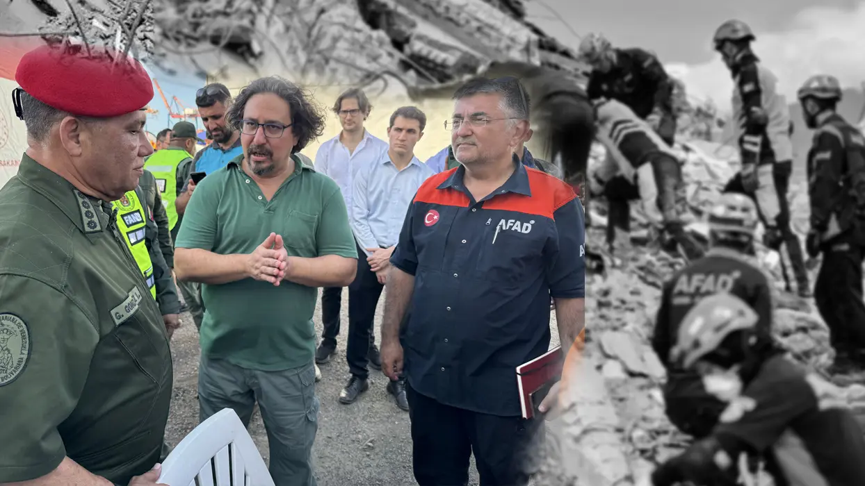 Felaketle sarsılan Venezuela'dan Türkiye'ye teşekkür... 'Desteğinizi her an hissediyoruz'